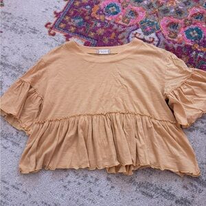 Altard State shirt yellow xs